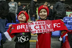Reading V Bristol City Prints: Bristol City Fans Roar Loud at Madejski Stadium during Sky Bet Championship Match, 2016