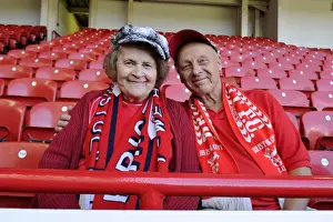 12 15 Prints: Bristol City Fans at Sheffield United's Bramal Lane for Sky Bet League One Opener
