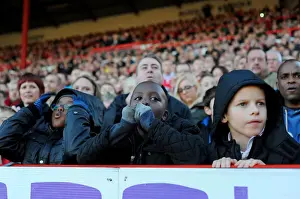 Bristol City Fans Showing Emotions During the Match against Preston North End (Nizaam Jones - 22/11/2014)
