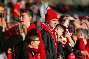 Bristol City Fans Soak Up Sunshine Before Derby County Showdown at Ashton Gate, 2016