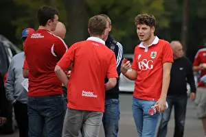 Bristol City Fans in Full Support at Ashton Gate: Bristol City vs MK Dons, Sky Bet League One