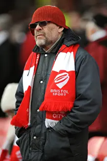 Bristol City Fans in Full Swing at Ashton Gate during FA Cup Fourth Round Match against West Ham United (January 2015)