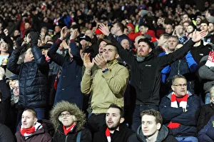 West Brom Prints: Bristol City Fans in Full Swing: The Hawthorns Showdown, FA Cup Third Round (09/01/2016)