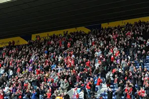 Title Race Prints: Bristol City Fans United: Passionate Support at Preston North End vs