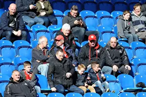 Colchester United V Bristol City Prints: Bristol City Fans Unwavering Passion at Colchester United vs