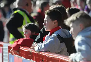 Crawley Town V Bristol City Prints: Bristol City Fans Unwavering Passion at Crawley Town vs