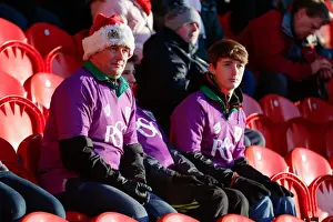 Bristol City Fans Unwavering Passion at Doncaster Rovers vs. Bristol City FA Cup Match, January 2015