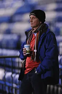 Gillingham V Bristol City - JPT Prints: Bristol City Fans Unwavering Passion at Gillingham's Priestfield Stadium during the Johnstone's Paint Trophy