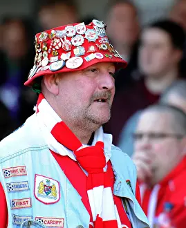 Bristol City Fans Unwavering Passion: Sky Bet League One Match at Crawley Town (March 7, 2015)