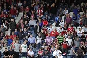 Bristol City Fans Unwavering Support at Rochdale AFC: Sky Bet League One (2014)