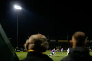 Yeovil Town V Bristol City Prints: Bristol City Fans Watch Intently as Joe Bryan Plays for City against Yeovil Town