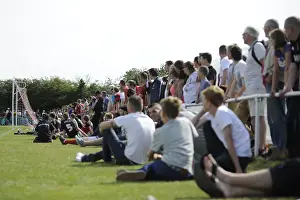 Portishead V Bristol City Prints: Bristol City Fans Watching Pre-Season Match against Portishead Town, July 2014