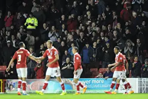 Bristol City Fans Go Wild: Aaron Wilbraham Scores the Winning Goal Against AFC Wimbledon at Ashton Gate