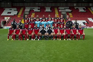Bristol City FC 2012-2013 Squad: Pre-Season Team Photo at Ashton Gate