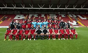 Framed Print : Bristol City FC: 2012-2013 Squad - United at Ashton Gate