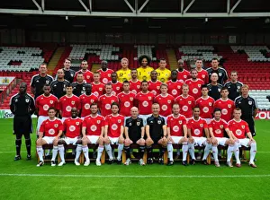 Framed Print : Bristol City FC 2016-2017: The United Front - Meet the Squad and Management Team
