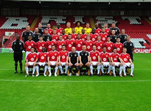 Team Photo Collection: Bristol City FC 2016-2017: United - A Season's Portrait of The Squad and Management Team