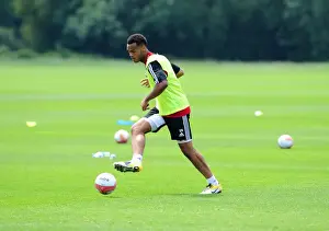 Pre-season Training Prints: Bristol City FC: Aaron Holland's Focused Pre-Season Training