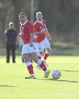 Bristol City u21 v Crewe u21 Collection: Bristol City FC: Adam El-Abd in Action vs Colchester, Youth Development League (2014)