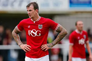 Bristol City FC: Aden Flint Observes Preseason Match Against Brislington