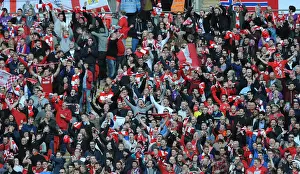 Bristol City FC: Aden Flint's Goal Celebration at Wembley Stadium