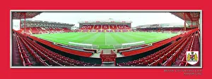 Bristol City FC Ashton Gate Towards the Main Stand Framed Print Bristol City FC Ashton Gate Towards the Main Stand Framed Print