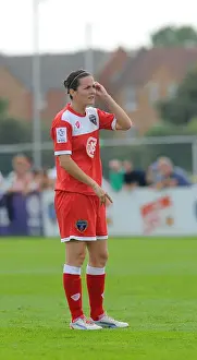 BAWFC V Manchester City Womens Prints: Bristol City FC: BAWFC vs Man City Ladies Clash at SGS Wise Campus (September 2014)