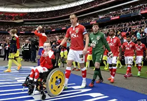 Bristol City FC on the Brink of Glory: The Excitement Before Kick-off at the Johnstone's Paint Trophy Final