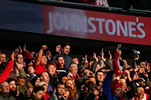 Framed Print : Bristol City FC Celebrates 2-0 Win and Football League Trophy Victory at Wembley Stadium