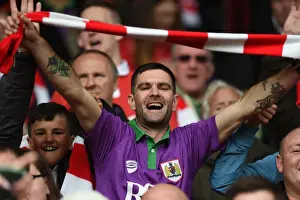 Bristol City V Walsall Prints: Bristol City FC: Celebrating League One Victory at Ashton Gate Stadium (3 May 2015)