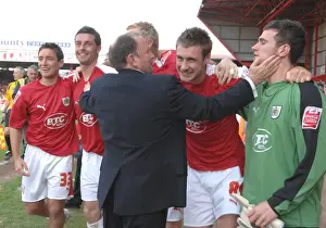Bristol City FC: Celebrating Promotion to the Championship
