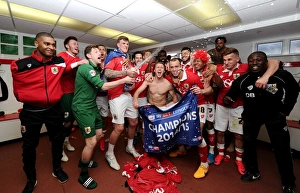 Bristol City V Coventry City (Champions) Prints: Bristol City FC: Champions League One Celebration