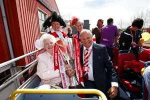 Bristol City FC: Champions Parade - Triumphant Celebration of League 1 Title and Johnstones Paint Trophy Win