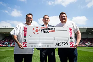 Bristol City FC and CHSW: A Winning Partnership - Cheque Presentation at Ashton Gate Stadium (Bristol City vs Birmingham City, Sky Bet Championship)