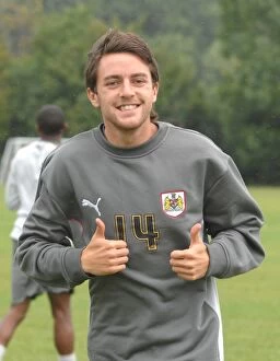 Images Dated 29th August 2007: Bristol City FC: Cole Skuse in Focus - Training, 07-08