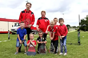 The Grove Prints: Bristol City FC: Community Foundation Engages Fans at Hengrove Athletic Pre-Season Friendly