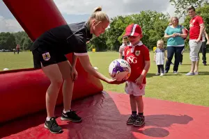 Brislington Prints: Bristol City FC Community Trust in Pre-Season Action at Brislington Stadium (July 2015)