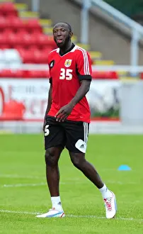 Training Prints: Bristol City FC: Damion Stewart in Pre-Season Training, July 2012