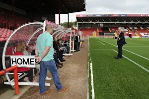 Bristol City FC: Dave Lloyd Guides Stadium Tour at Ashton Gate during Bristol City vs Doncaster Rovers Match, September 13, 2014