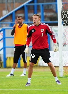 Images Dated 29th July 2012: Bristol City FC: Dean Gerken in Action during 2012 Pre-Season Training