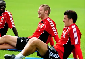 Bristol City FC: Dean Gerken Focused in Championship Pre-Season Training