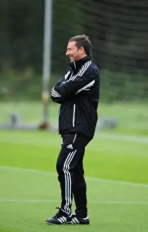 Bristol City Training 27-09-12 Prints: Bristol City FC: Derek McInnes Conducts Training Session, September 2012