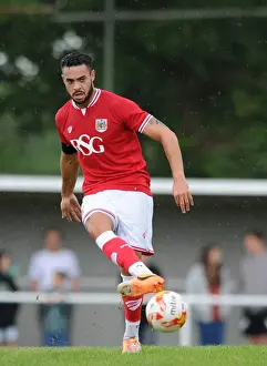 Brislington Prints: Bristol City FC: Derrick Williams in Pre-Season Action at Brislington Stadium, 2015