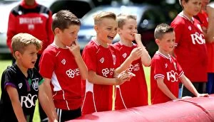 Images Dated 10th July 2016: Bristol City FC: Engaging Fans with Community Foundation Activities at Pre-Season Friendly vs