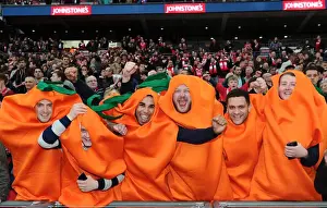 Bristol City FC Fans Celebrate Johnstone's Paint Trophy Victory at Wembley Stadium (2015)