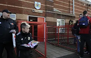 Bristol City V Gillingham Prints: Bristol City FC: Fans Gather Outside Ashton Gate for Post-Match Player Encounter (Bristol City v Gillingham)