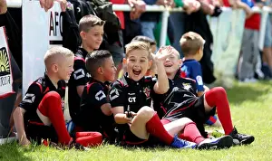 The Grove Prints: Bristol City FC Fans in Pre-Season Action against Hengrove Athletic, 2016