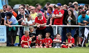 The Grove Prints: Bristol City FC Fans in Full Swing: Pre-season Friendly Against Hengrove Athletic, 2016