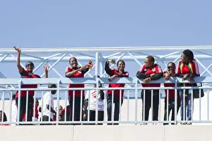 Extension Gunners V Bristol City Prints: Bristol City FC Fans Thrilling Support at Extension Gunners Match in Botswana, 2014