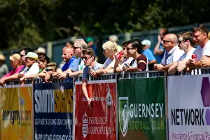Guernsey V Bristol City Prints: Bristol City FC Fans Watch Pre-season Friendly Against Guernsey FC, 2017